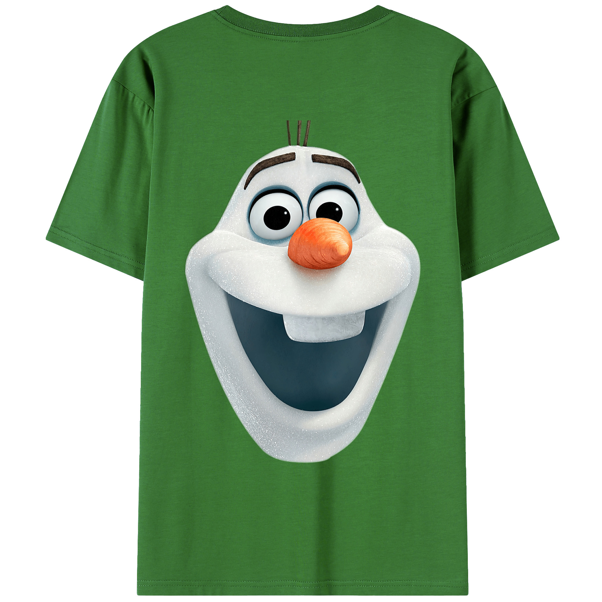 （画像用） アナと雪の女王 アンナ エルサ Frozen Anna Elsa レディース半袖Tシャツ(バックプリント)